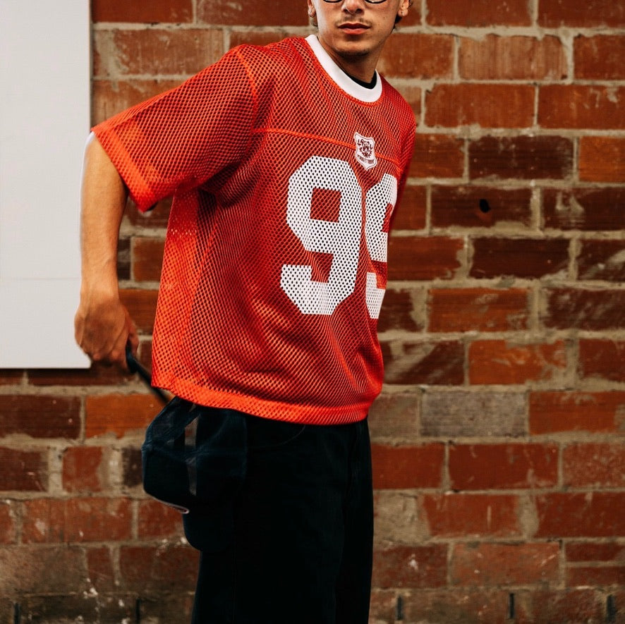 99 Heritage Mesh Jersey Crimson
