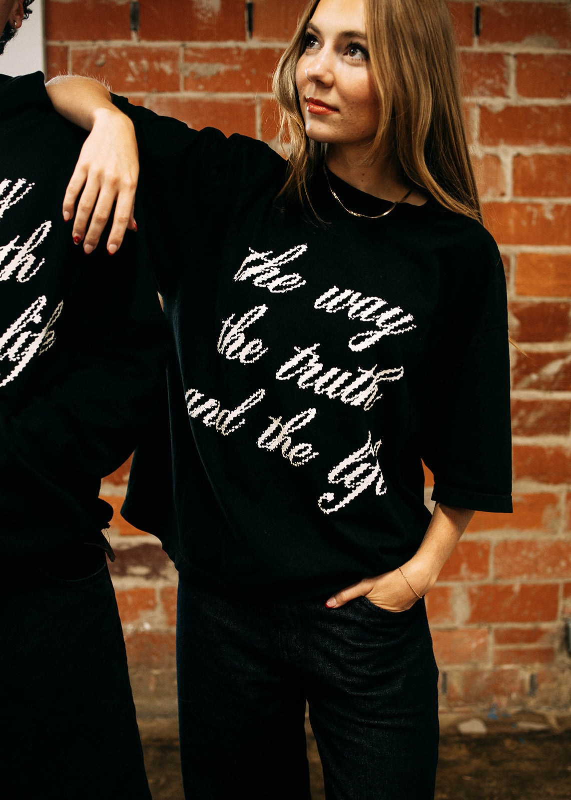 THE TRUTH| DROP SHOULDER TEE