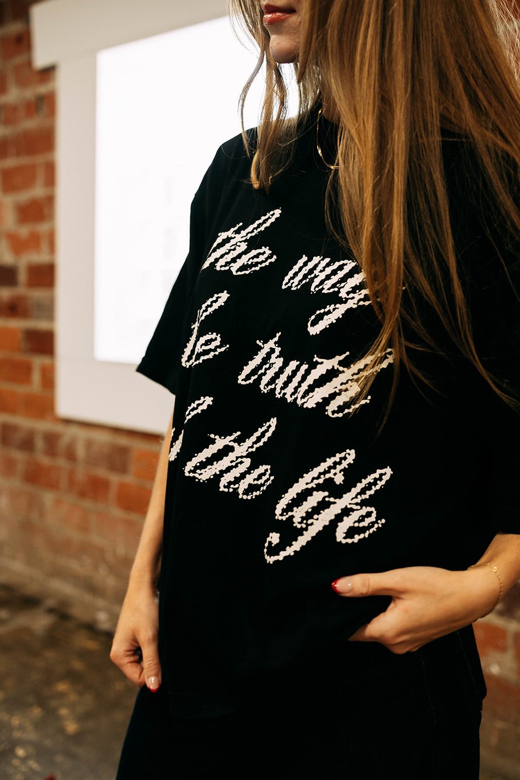 THE TRUTH| DROP SHOULDER TEE
