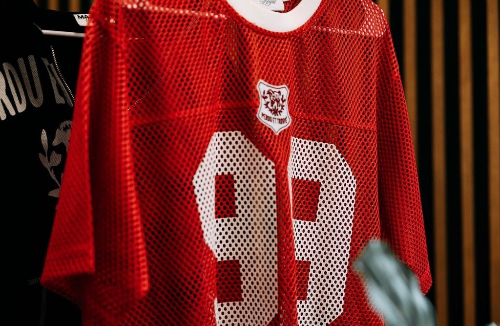 99 Heritage Mesh Jersey Crimson