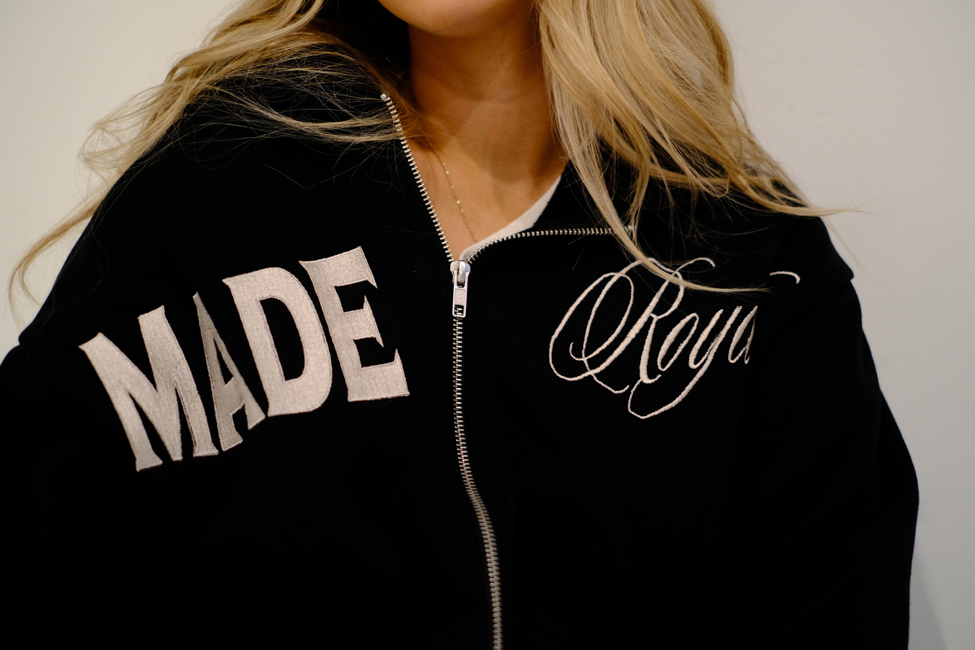 MADEROYAL ZIP-UP HOODIE OVERSIZED