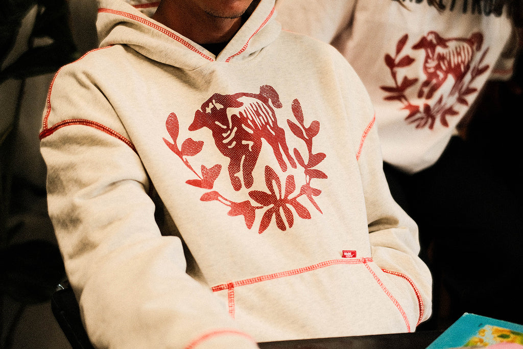 Laurel Crest Grey Hoodie